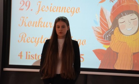 ELIMINACJE GMINNE 29. JESIENNEGO KONKURSU RECYTATORSKIEGO