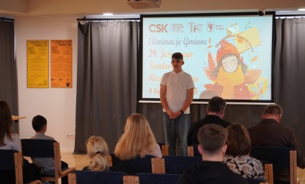 ELIMINACJE GMINNE 29. JESIENNEGO KONKURSU RECYTATORSKIEGO