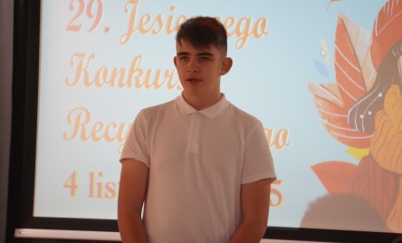 ELIMINACJE GMINNE 29. JESIENNEGO KONKURSU RECYTATORSKIEGO