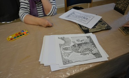 Drzeworyt nie tylko czarno-biały