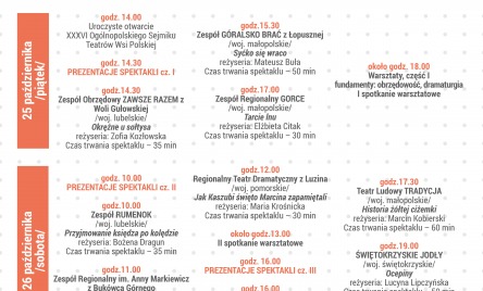 36. OGÓLNOPOLSKI SEJMIK - AFISZ