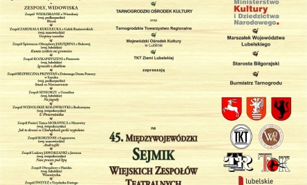 Międzywojewódzki Sejmik Wiejskich Zespołów Teatralnych w 2020 r.