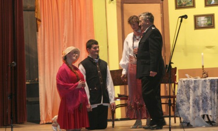 Amatorski Zespół Teatralny z Wierzawic - pow. leżajski, woj. podkarpackie - ŻYD SWATEM (2)