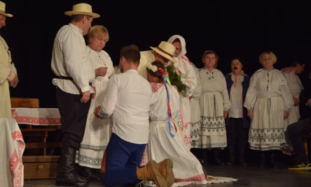 Zespół WYDRZOWIANIE z Wydrzy /pow. tarnobrzeski, woj. podkarpackie/ - Lasowiackie wesele