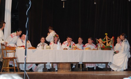 Koło Teatralne Gminnego Ośrodka Kultury w Łukowej - pow. biłgorajski, woj. lubelskie - WESELE ŁUKOWSKIE