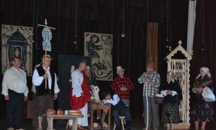 Teatr Ludowy TRADYCJA z Okleśnej, SPOWIEDŹ W DREWNIE 