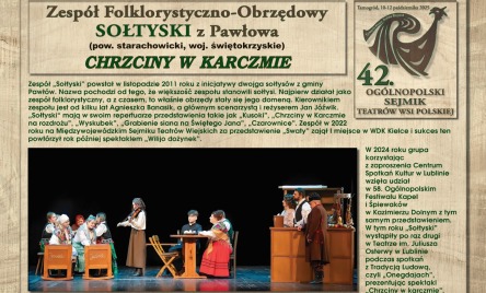 42. OGÓLNOPOLSKI SEJMIK TEATRÓW WSI POLSKIEJ