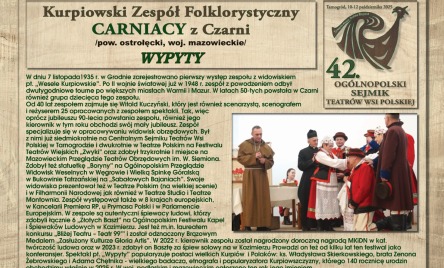 42. OGÓLNOPOLSKI SEJMIK TEATRÓW WSI POLSKIEJ