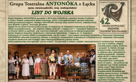 42. OGÓLNOPOLSKI SEJMIK TEATRÓW WSI POLSKIEJ