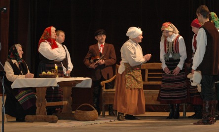 Zespół Folklorystycznego GOTARDOWIE ze Zwolenia - pow. zwoleński, woj. mazowieckie - WIGILIA ŚW. ANDRZEJA
