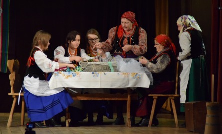 Zespół Folklorystyczny z Rozkopaczewa, SKŁADANIE WELONU