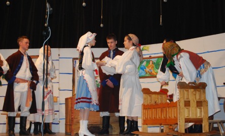 Zespół JASIENNICZANIE z Jasiennika Starego - pow. biłgorajski, woj. lubelskie - KRZCINY (2)