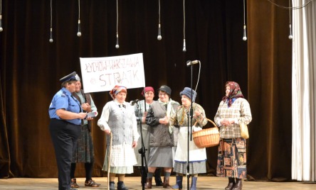 Zespół Kabaretowy KGW z Łychowa - pow. kraśnicki, woj. lubelskie - STRAJK