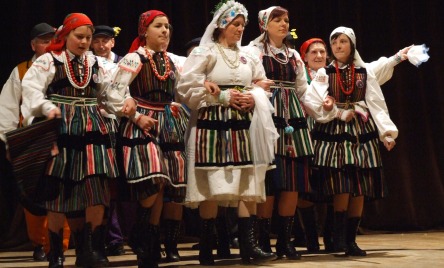 Zespół ZAKUKAŁA KUKUŁECZKA z Gałek Rusinowskich - pow. przysuski, woj. mazowieckie - OCZEPINY